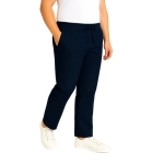 Spodnie z trokiem bawełna 100% granatowe roz. L